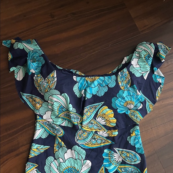 Trina Turk Navy Swimwear - Picture 4 of 9